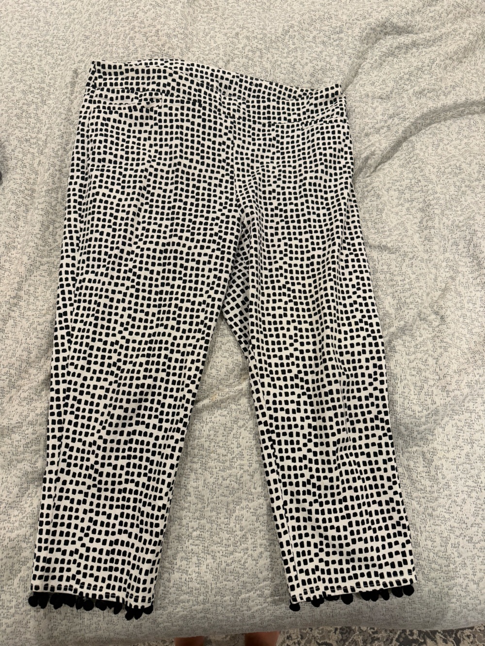 Chico's Black & White Pants